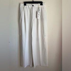 Zara Wide Leg Tailored Pants NWT